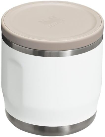 Stanley Adventure To-Go Food Jar | Vacuum Insulated Thermos Food Container | Wide Mouth Screw On Lid | Packable for Travel | Stainless Steel with Leakproof Lid | BPA-Free