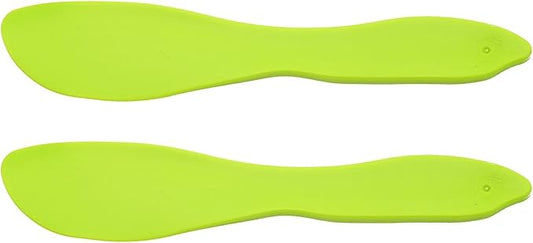 Linden Sweden Multi Purpose Spreaders | Versatile Butter Knife for Soft Cheese or Frosting | Safe for Kids | BPA-Free and Dishwasher-Safe | Set of 2 Spreaders Each | Made in Sweden | Pink