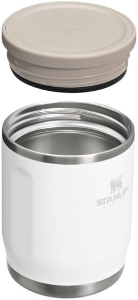 Stanley Adventure To-Go Food Jar | Vacuum Insulated Thermos Food Container | Wide Mouth Screw On Lid | Packable for Travel | Stainless Steel with Leakproof Lid | BPA-Free