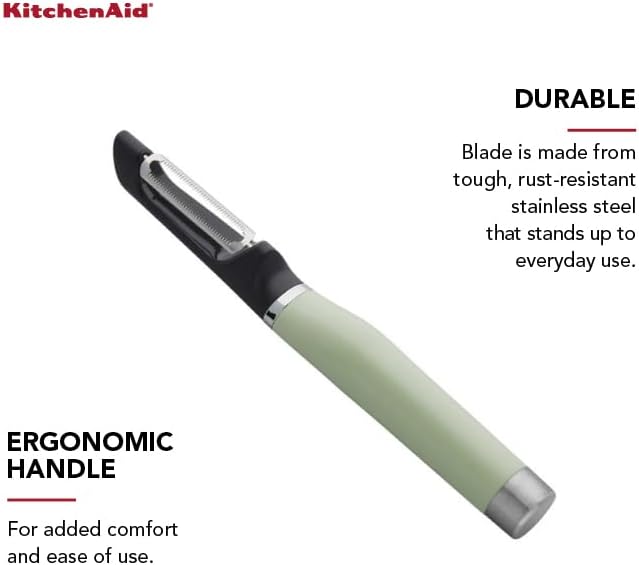KitchenAid Gourmet Euro Peeler, 8.7-Inch, Pistachio