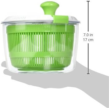 Cuisinart Salad Spinner- Wash, Spin & Dry Salad Greens, Fruits & Vegetables, 3qt, CTG-00-SSAS (Pack of 4)