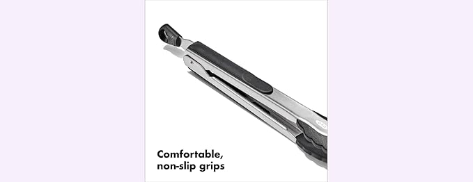 OXO Good Grips 9-Inch Locking Tongs with Nylon Heads