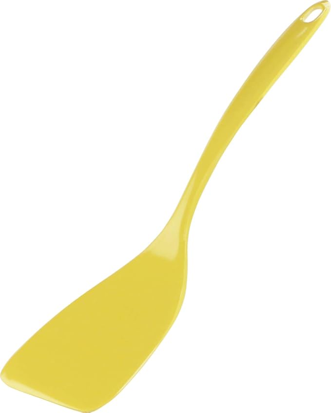 Reston Lloyd 6 Piece Kitchen Utensil Holder for kitchen counter, Utensils crock with Heat Resistant Spoon, Slotted Spoon, Ladle, Spatula BPA Free, Lemon