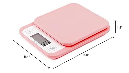 Ozeri Garden and Kitchen Scale II, with 0.1 g (0.005 oz) 420 Variable Graduation Technology
