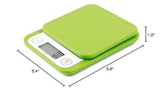 Ozeri Garden and Kitchen Scale II, with 0.1 g (0.005 oz) 420 Variable Graduation Technology