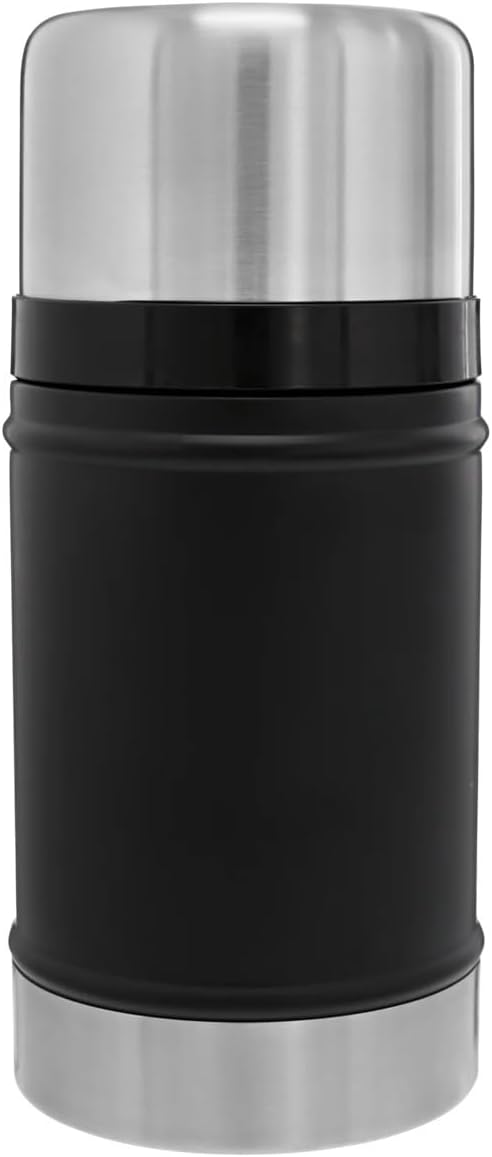 STANLEY Vacuum Insulated Large Food Jar, 18/8 Stainless Steel Food Jar for Cold and Hot Food, Soup Thermos with Leak Proof Lid Doubles as Cup, Wide Mouth Food Thermos