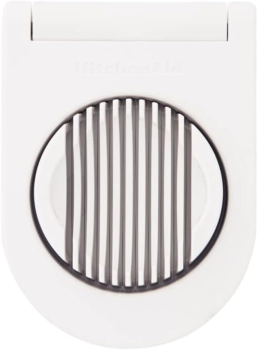 KitchenAid Classic Egg Slicer with Stainless Steel Wires, 9 Inch, White