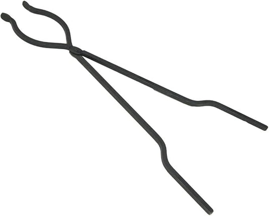 Ohio Flame 30" Campfire Tongs Heavy Duty - Forged Steel (Made in USA)