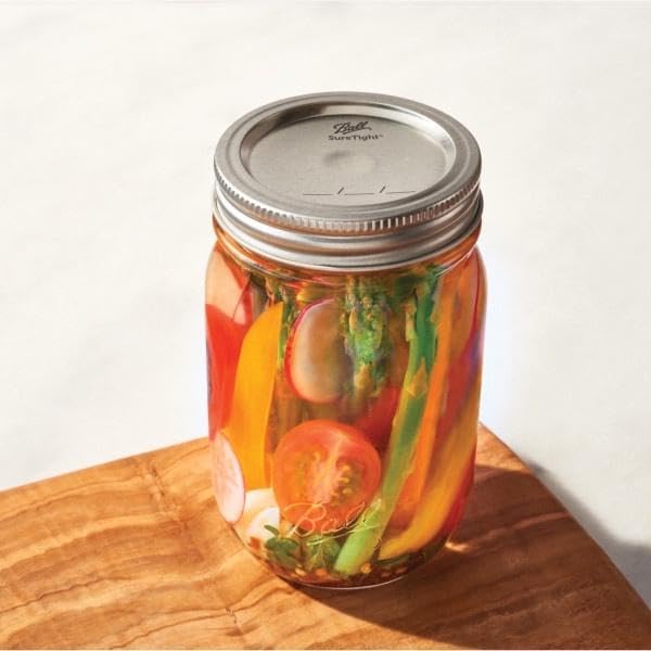 Ball Mason Jar Lids, Regular Mouth, 12 CT (Pack of 4)