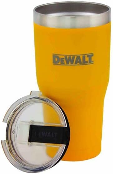 DEWALT Stainless Steel Tumbler, Yellow, 30 Ounce