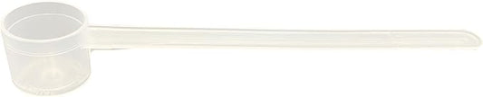 6.5 mL (6.5 CC) Long Handle Scoop for Measuring Coffee, Pet Food, Grains, Protein, Spices and Other Dry Goods (Pack of 10)