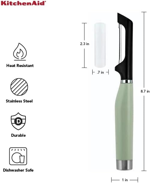 KitchenAid Gourmet Euro Peeler, 8.7-Inch, Pistachio