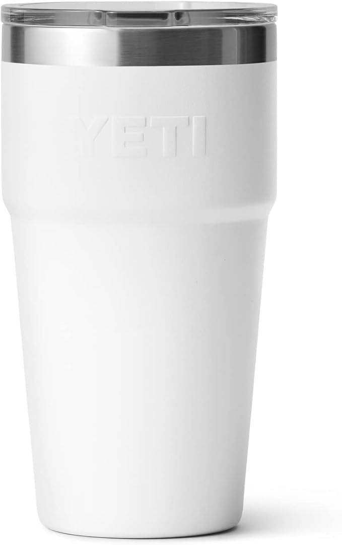 YETI Rambler Stackable Pint, Vacuum Insulated, Stainless Steel with MagSlider Lid