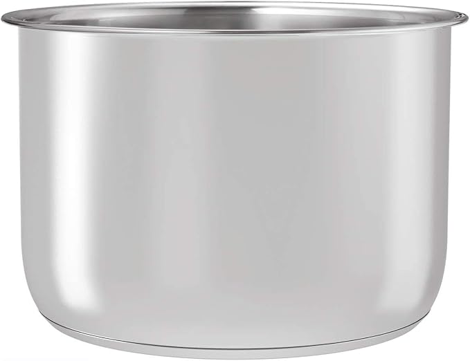 Goldlion Stainless Steel Inner Pot Compatible with Ninja Foodi 8 Quart Accessories Replacement Insert Liner