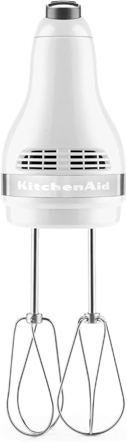 KitchenAid 5 Ultra Power Speed Hand Mixer - KHM512, White