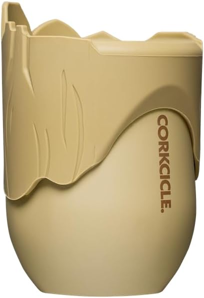 Corkcicle Stemless Insulated Wine Glass Tumbler - Keeps Beverages Cold 6 Hours & Hot 3 Hours - Stainless Steel - Easy-Grip - Summer Drinkware Gift - Keeps Drinks Ice Cold - 12 oz - Groot