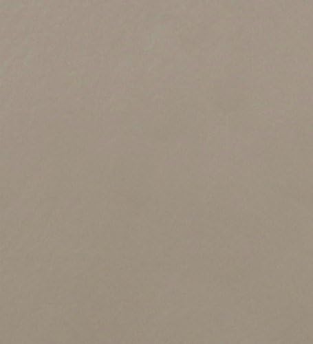 Yourtablecloth Heavy Duty Vinyl Rectangle or Square Tablecloth – 6 Gauge Heavy Duty Tablecloth – Flannel Backed – Wipeable Tablecloth with Vivid Colors & Many Sizes 52 x 120 Stone