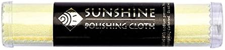 Sunshine 10 Polishing Cloths Jewelry Cleaner Tube Silver Brass Gold Copper by CRAFTWIRE
