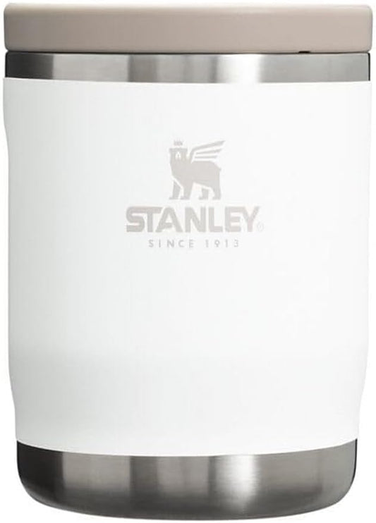 Stanley Adventure To-Go Food Jar | Vacuum Insulated Thermos Food Container | Wide Mouth Screw On Lid | Packable for Travel | Stainless Steel with Leakproof Lid | BPA-Free