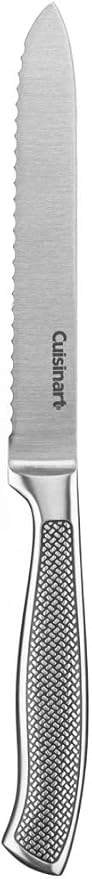 Cuisinart C77SS-5SUT Graphix Collection Serrated Utility Knife, 5", Stainless Steel