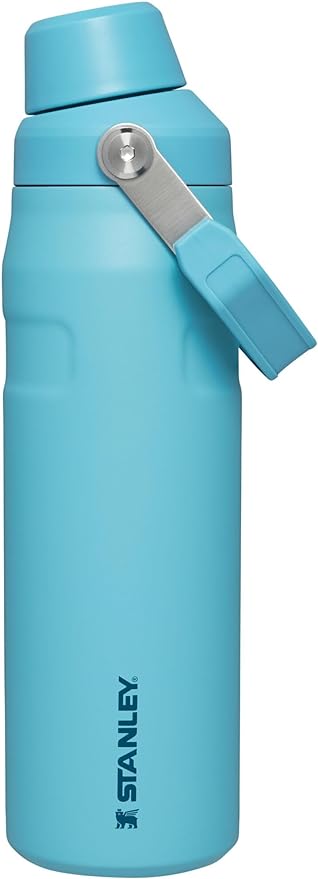 Stanley IceFlow Fast Flow Water Bottle | Angled Spout Lid | Lightweight & Leakproof for Travel & Sports | Insulated Stainless Steel | BPA-Free