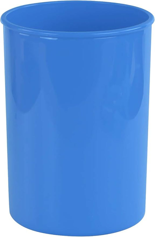 Reston Lloyd Calypso BasicsMultipurpose Cookware Storage Crock, Kitchen Countertop & Office Desk Organization, Durable & Food Safe BPA-Free Plastic, Azure