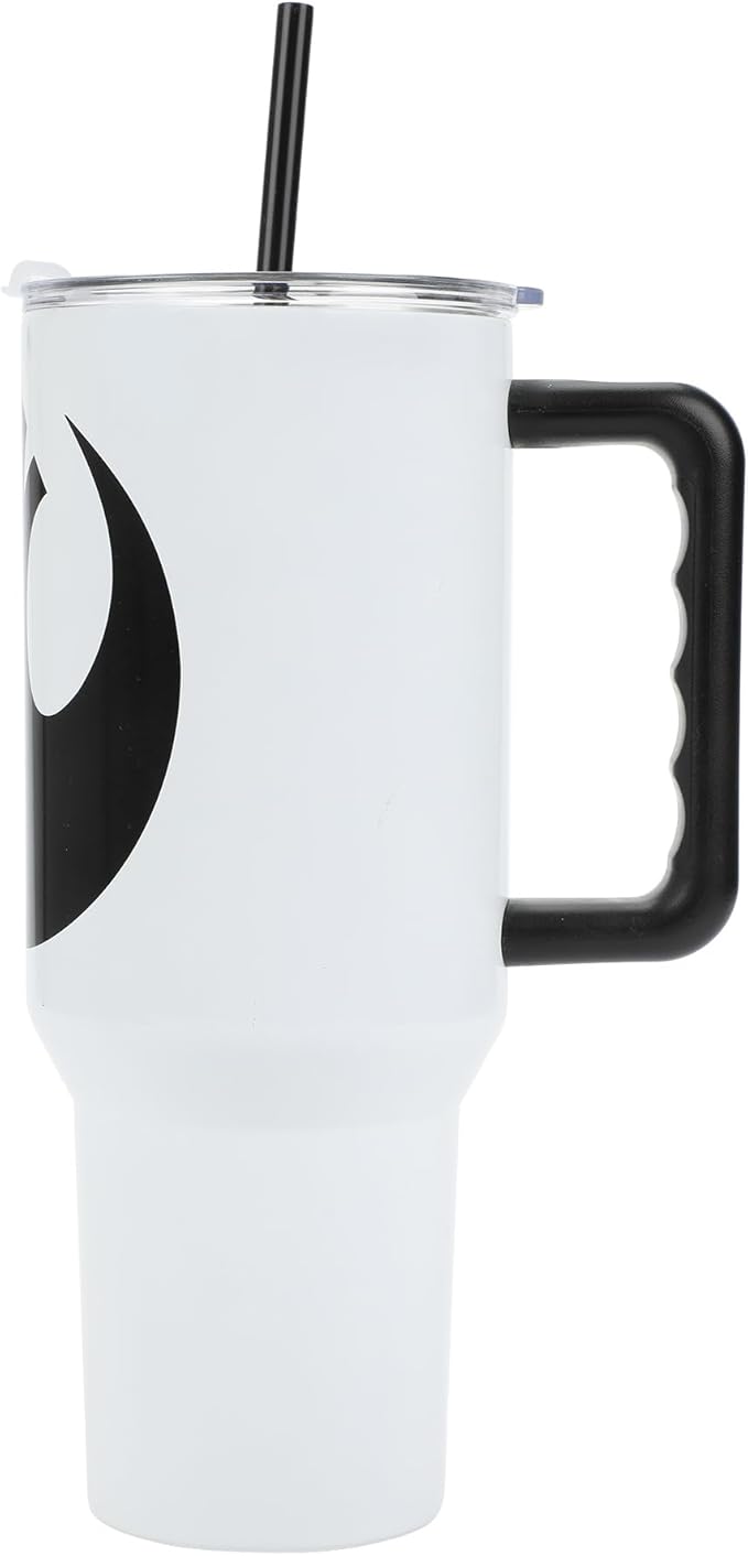 Bioworld Star Wars Rebel Alliance 40 Oz White Stainless Steel Tumbler