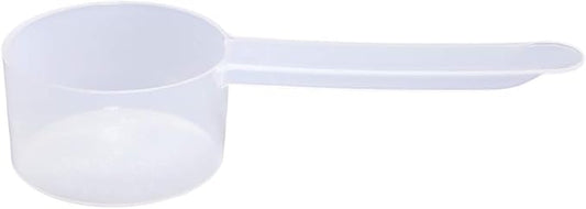 Plastic Measuring Scoop, 1.5 Tablespoon (23 cc | 23 mL) Long Handle Spoons for Powders, Granules, Coffee, Pet Food, Baking Supplies, Protein and Other Dry Goods, BPA Free (Set of 100)