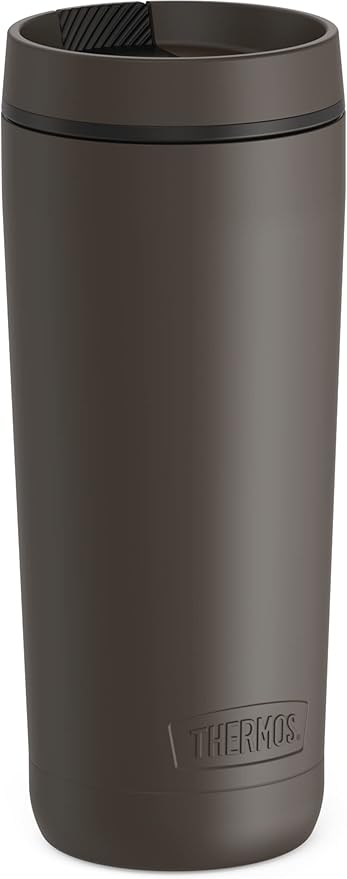 THERMOS ALTA SERIES Stainless Steel Tumbler 18 Ounce, Espresso Black