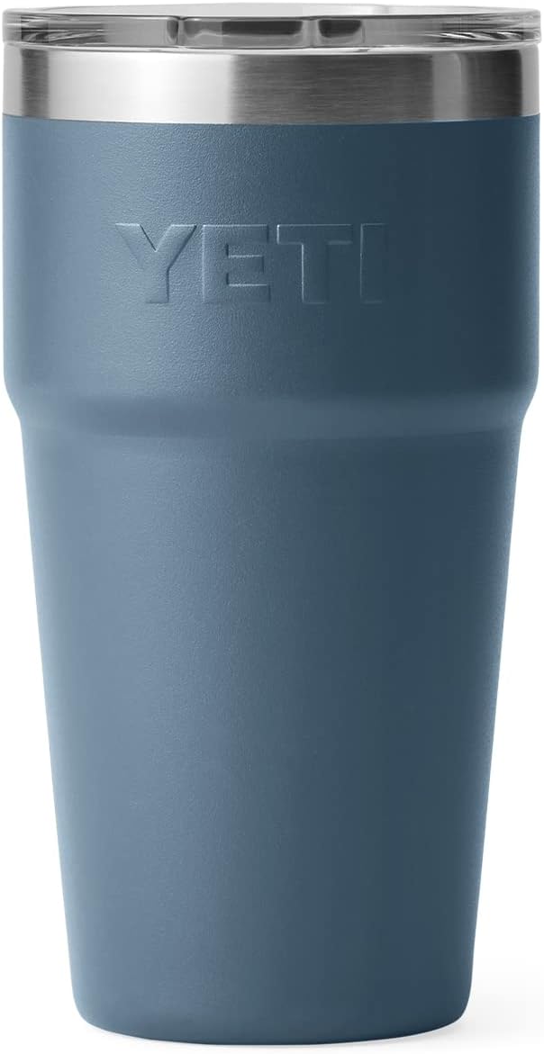 YETI Rambler Stackable Pint, Vacuum Insulated, Stainless Steel with MagSlider Lid