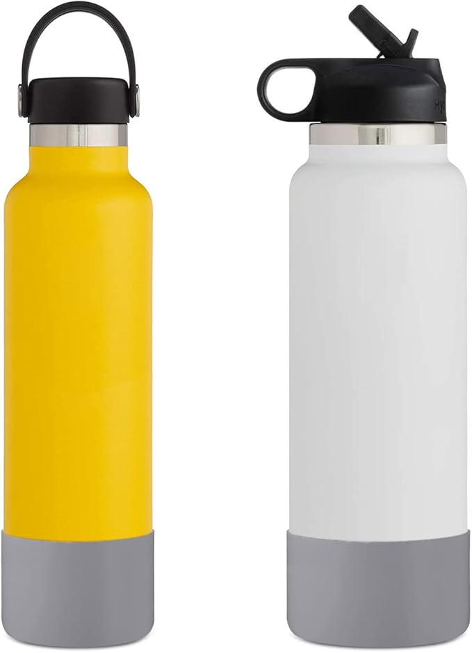 CHEETAH Protective Boot for Hydroflask Water Bottle 12oz - 40oz, BPA Free Bottom Silicone Sleeve Cover, Compatible with All Water Bottles with Bottom Width of 2.87-3.56in