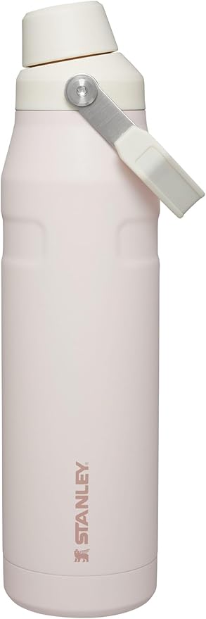 Stanley IceFlow Fast Flow Water Bottle | Angled Spout Lid | Lightweight & Leakproof for Travel & Sports | Insulated Stainless Steel | BPA-Free