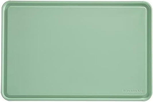 KitchenAid Classic Plastic Cutting Board with Perimeter Trench and Non Slip Edges, Dishwasher Safe, 12 inch x 18 inch, Green