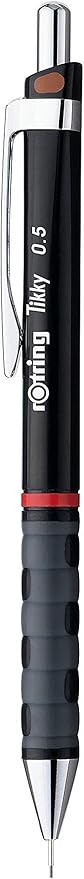 rOtring Tikky Mechanical Pencil, 0.5 mm, Black (1904695)