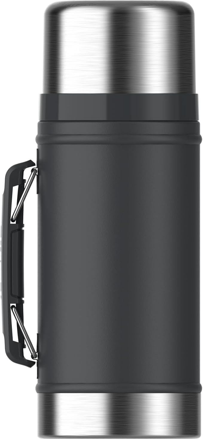 STANLEY Vacuum Insulated Large Food Jar, 18/8 Stainless Steel Food Jar for Cold and Hot Food, Soup Thermos with Leak Proof Lid Doubles as Cup, Wide Mouth Food Thermos