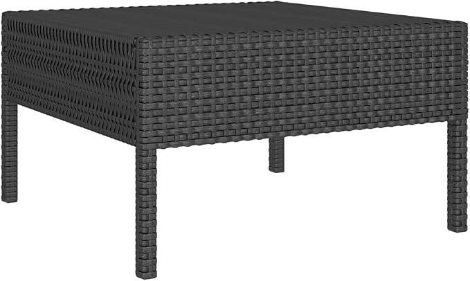 8-Piece Garden Lounge Set, Outdoor Sectional Rattan Sofa Set - Image 4