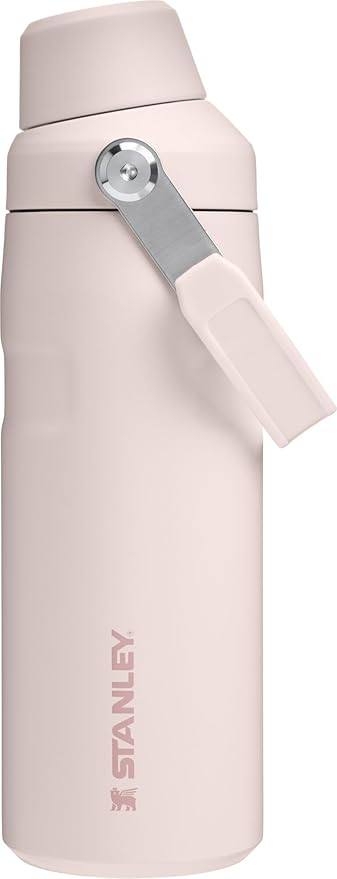 Stanley IceFlow Fast Flow Water Bottle | Angled Spout Lid | Lightweight & Leakproof for Travel & Sports | Insulated Stainless Steel | BPA-Free