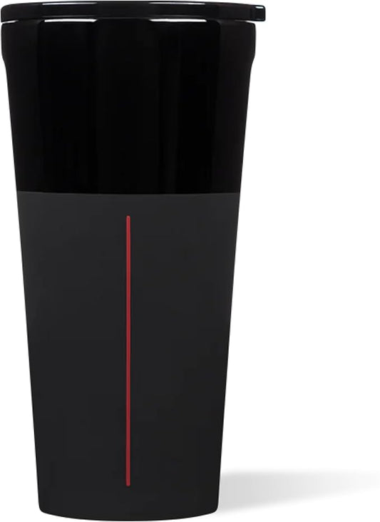 Corkcicle Disney Tumbler - Triple-Insulated Stainless Steel - Keeps Drinks Cold 9 Hours - Spill-Proof Lid - Reusable - Summer Drinkware Gift - Keeps Drinks Ice Cold - 16 oz - Darth Vader
