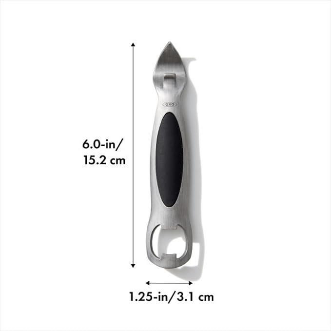 OXO SteeL Stainless Steel Bottle and Can Opener