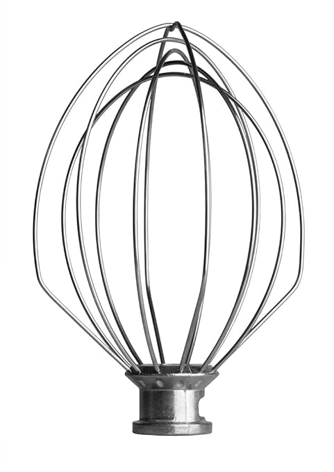 KitchenAid Wire Whip Accessory for Bowl Lift Stand Mixers, 6 Wire, K5AWW