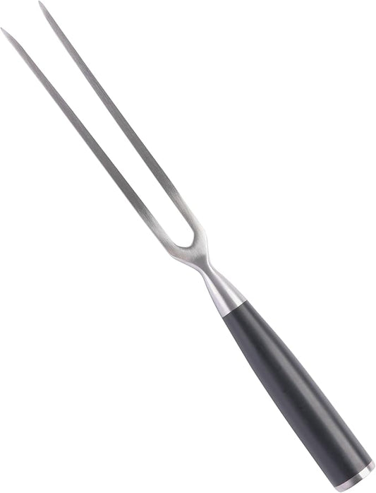 Babish 6.5-Inch Carving Fork – High-Carbon 1.411 German Steel Cutlery – Professional Kitchen Meat Fork for Carving & Serving