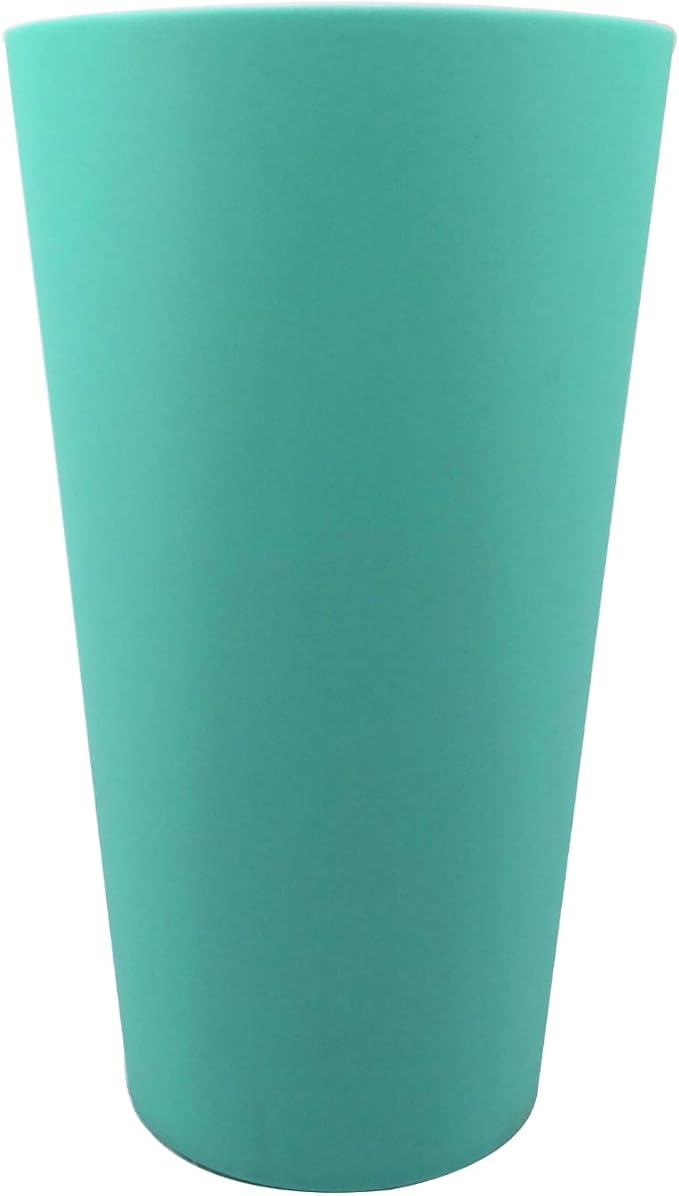 32-ounce Plastic Tumblers Reusable Dishwasher Safe BPA Free Set of 12 Multicolor Large Drinking Cups