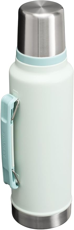 Stanley Classic Legendary Vacuum Bottle 1.5 qt | Wide Mouth with Leakproof Cup Lid | Keep Drinks Hot or Cold | Packable for Travel | Insulated Stainless Steel Thermal Bottle | BPA-Free | Mist