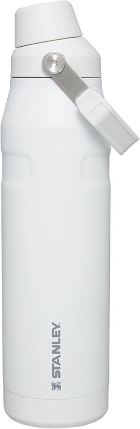 Stanley IceFlow Fast Flow Water Bottle | Angled Spout Lid | Lightweight & Leakproof for Travel & Sports | Insulated Stainless Steel | BPA-Free