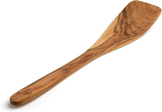 Berard Olive Wood Curved Spatula, Beige, 32 x 22 x 22 cm