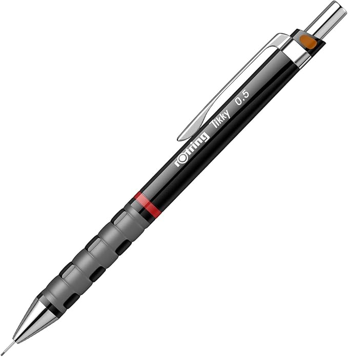 rOtring Mechanical Pencil Tikky, Black, 0.5mm (S0770550)