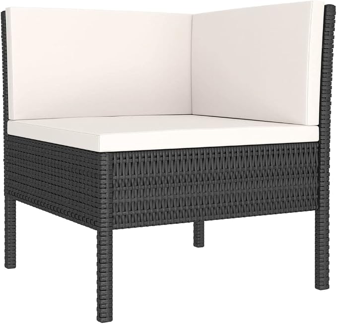 8-Piece Garden Lounge Set, Outdoor Sectional Rattan Sofa Set - Image 5