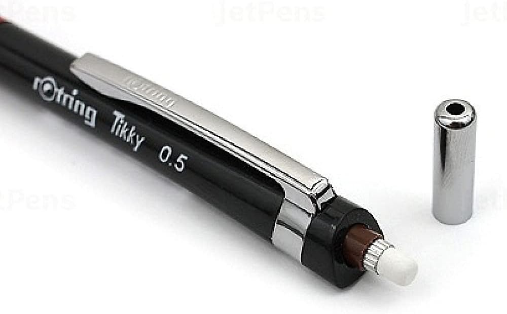 rOtring Mechanical Pencil Tikky, Black, 0.5mm (S0770550)