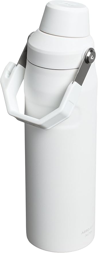 Stanley IceFlow Fast Flow Water Bottle | Angled Spout Lid | Lightweight & Leakproof for Travel & Sports | Insulated Stainless Steel | BPA-Free