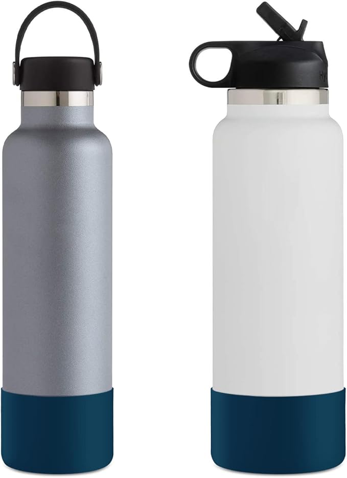 CHEETAH Protective Boot for Hydroflask Water Bottle 12oz - 40oz, BPA Free Bottom Silicone Sleeve Cover, Compatible with All Water Bottles with Bottom Width of 2.87-3.56in